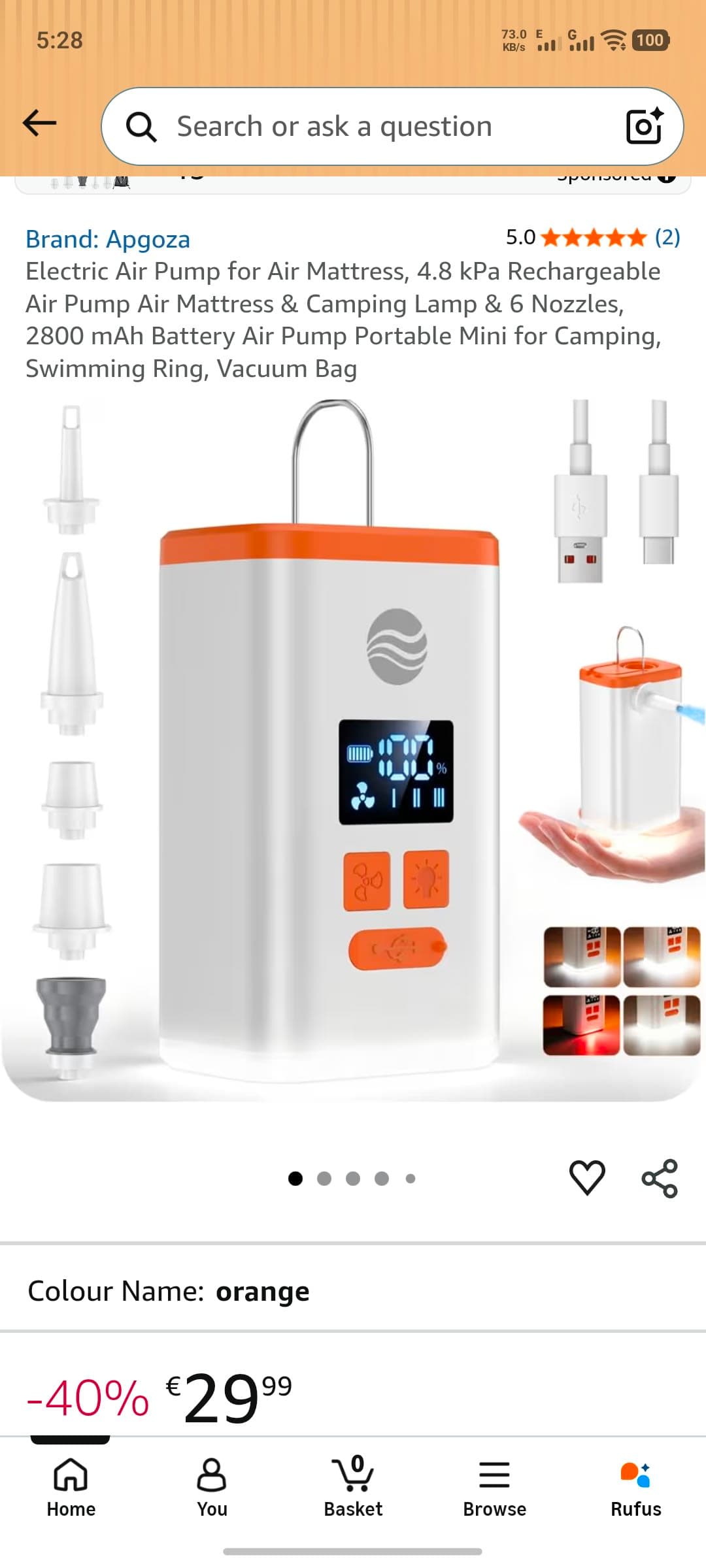 Electric Air Pump