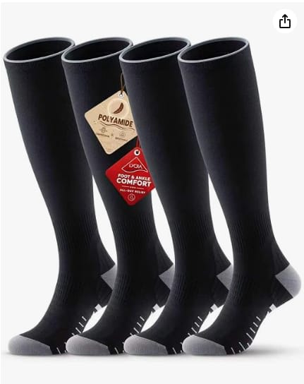 PULIOU Compression Stockings for Women and Men,
