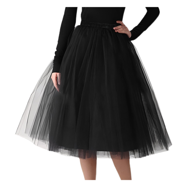 Tulle Skirt Women's Tutu Carnival Costume 50s