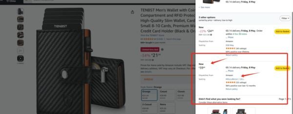 TENBST Men's Wallet